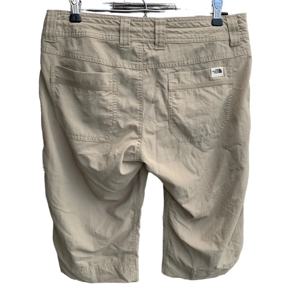 The North Face Women's Tan Bermuda Shorts - Picture 3 of 6